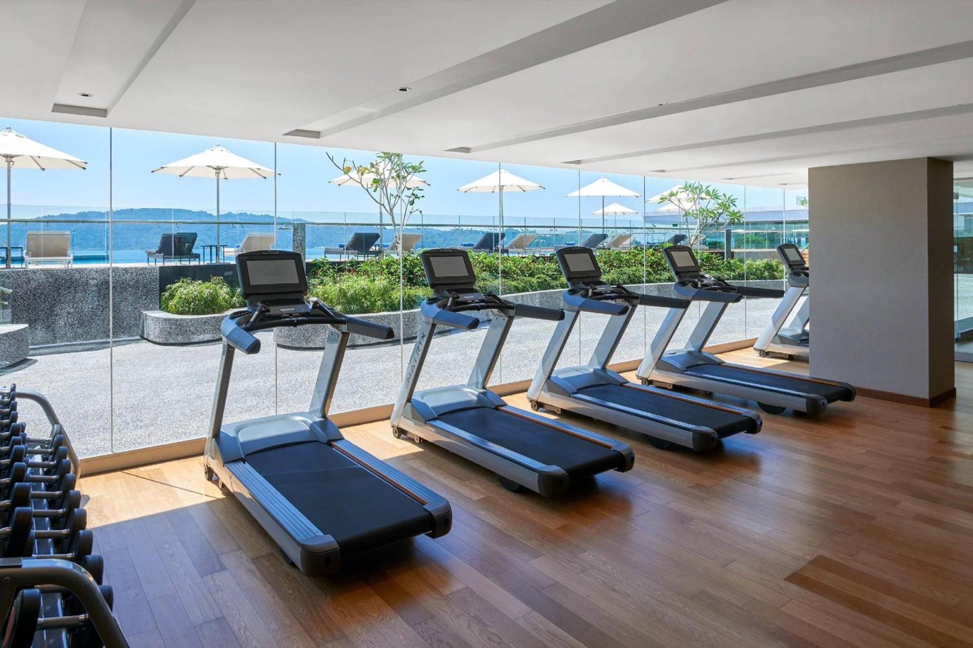 فندق كوتا كينابالو ماريوت المظهر الخارجي الصورة The gym at The Residence