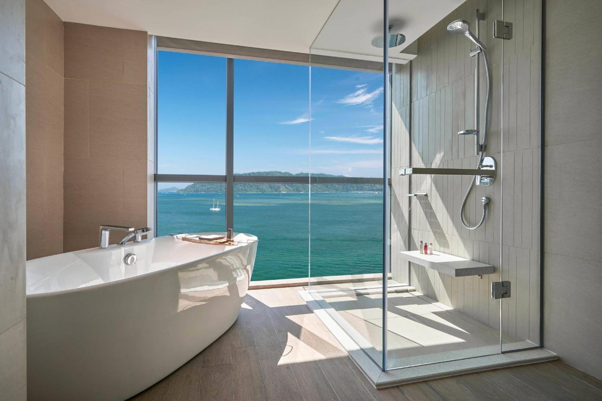فندق كوتا كينابالو ماريوت المظهر الخارجي الصورة Bathroom